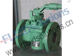 PTFE Sleeved Plug Valve